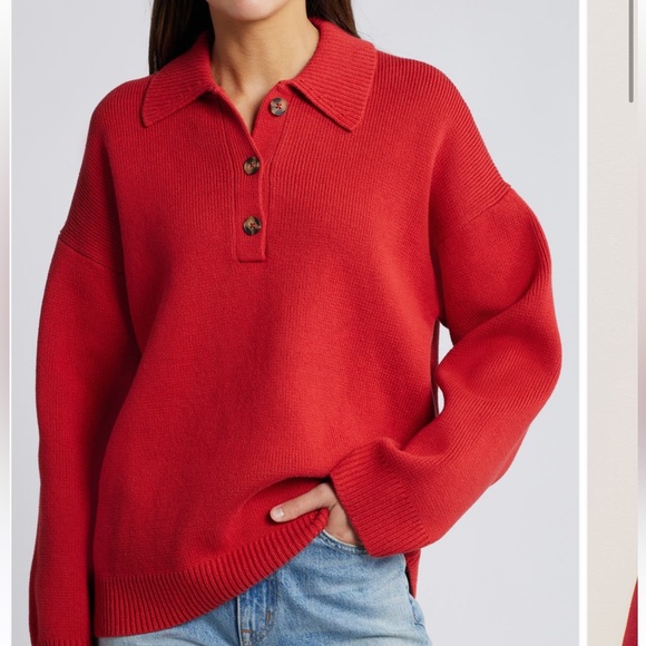 Reformation Brooklyn Organic Cotton Sweater - Picture 4 of 9